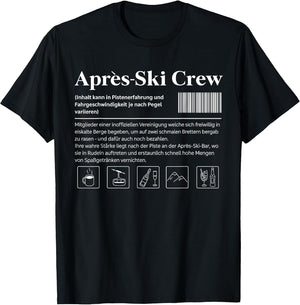 APRÉS-SKI Crew X Team Aprés Ski. Skier Skier Ski