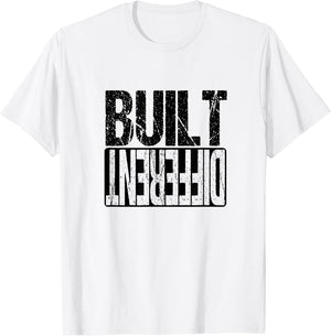 Motivational Hustle Built Different Grind Execution whte