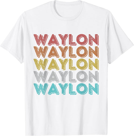 Vintage Retro Waylon
