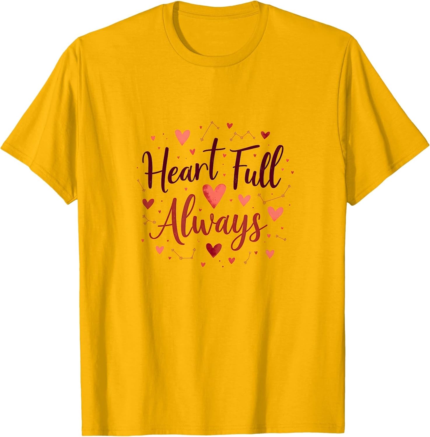 Heart Full Always Conversation Heart Design