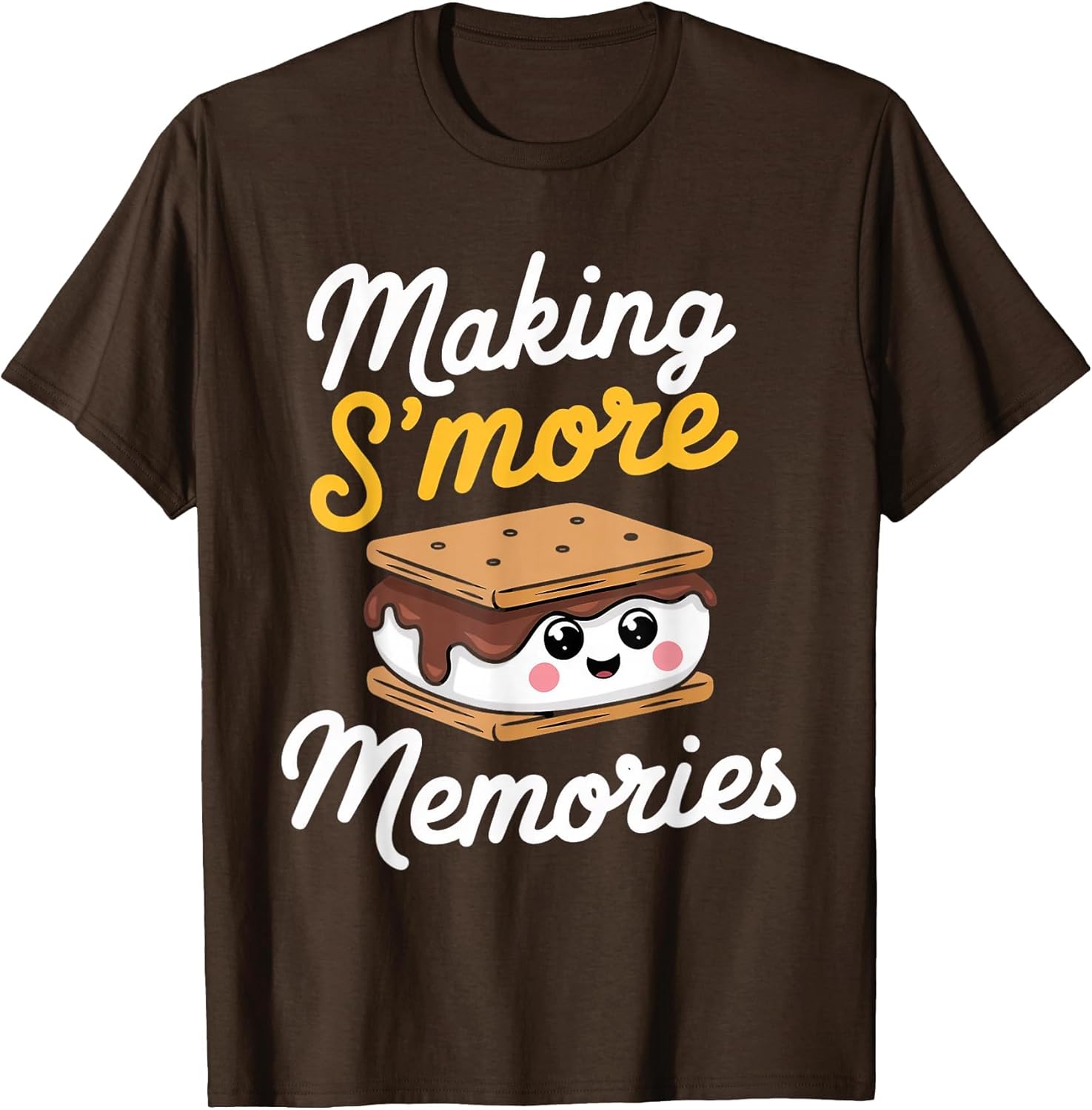 Making S'More Memories Camping Smores Kawaii S'Mores
