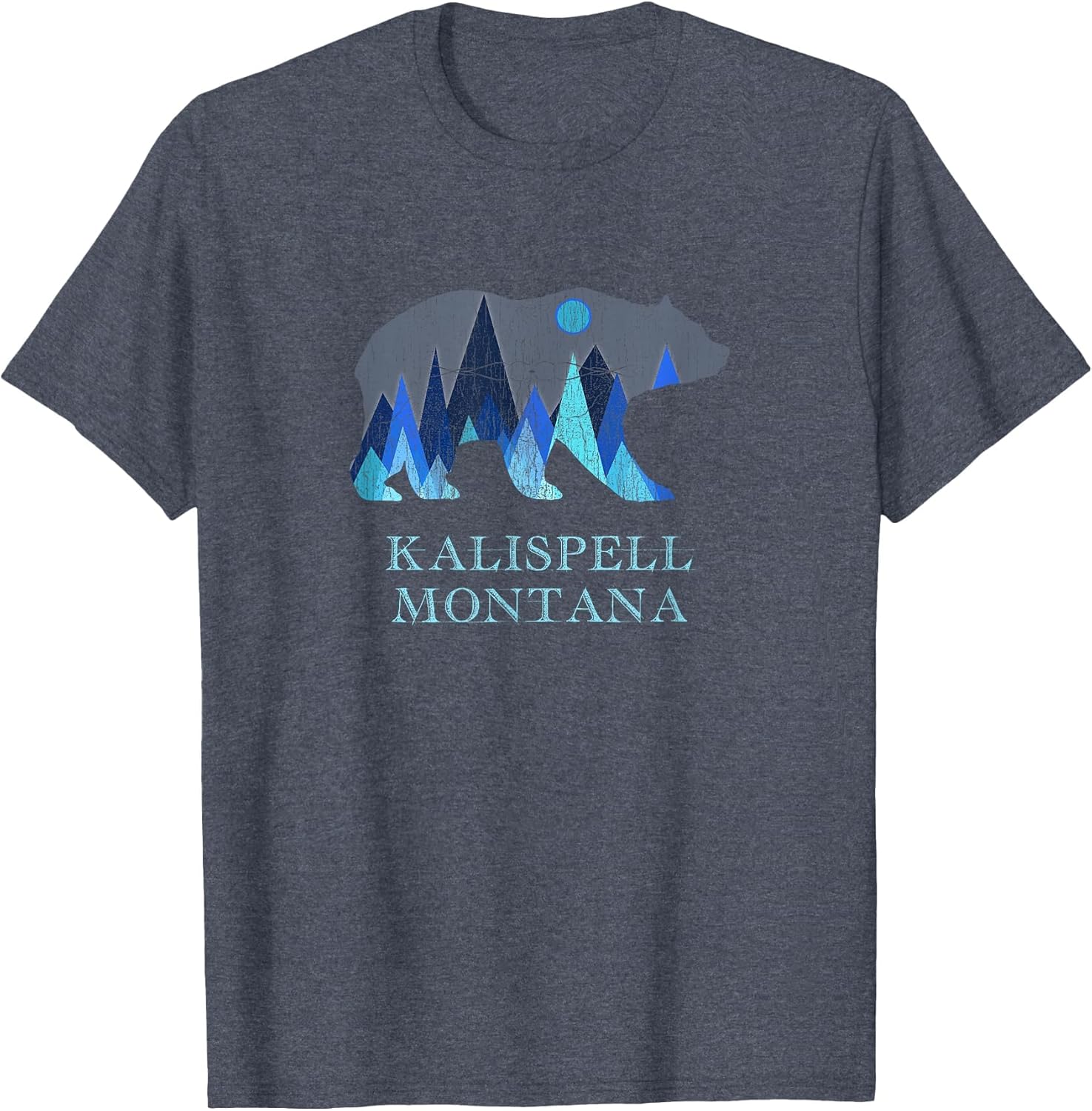Vintage Kalispell Montana Grizzly Bear