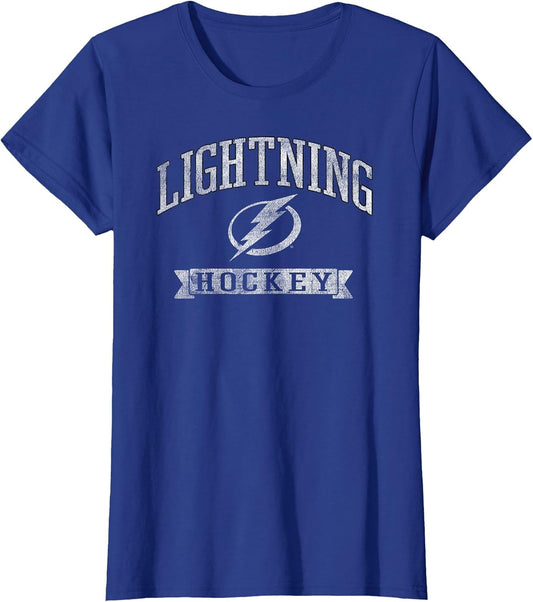 Tampa Bay Lightning Vintage Hockey Royal Officially Licensed