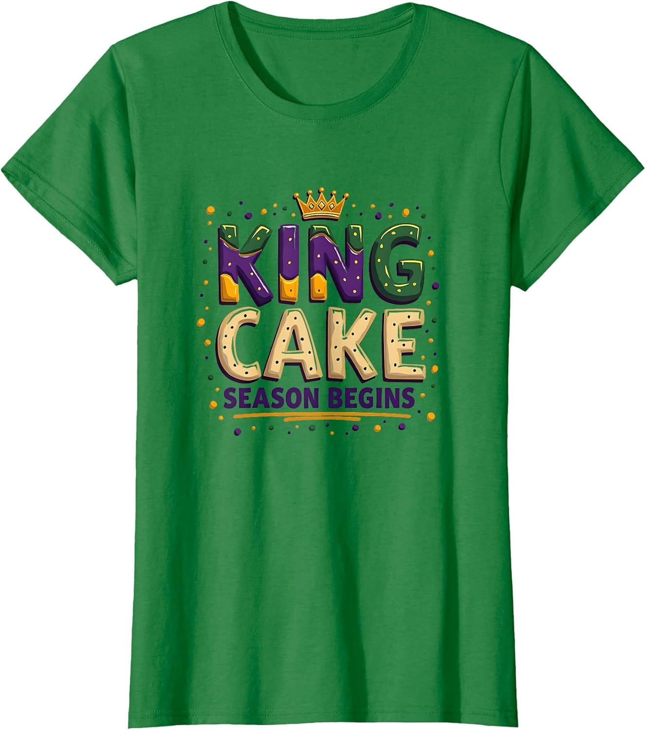 King Cake Season Begins Mardi Gras Design