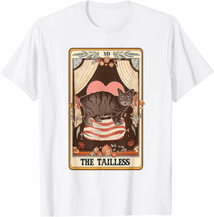 The Tailless Tarot Card Manx Cat Lover Manx Cat Mom Cat Dad