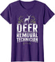 Buck Deer Hunting Hunter Vintage Deer Removal Technician