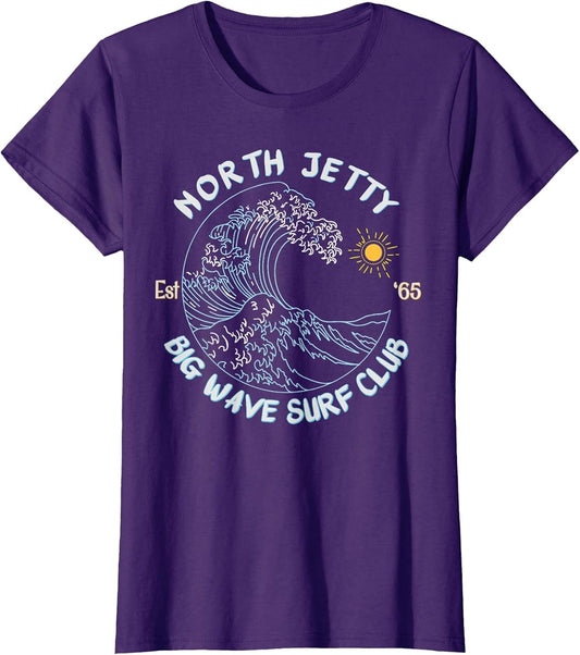 North Jetty Beach Big Wave Surf Club, Surfing Graphic