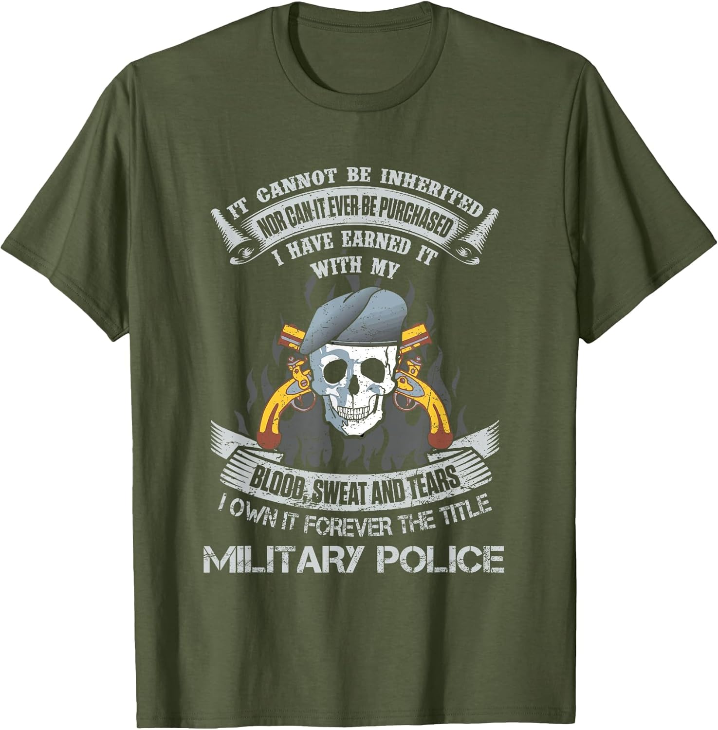 Own Forever The Title Military Police US Army MP Veteran