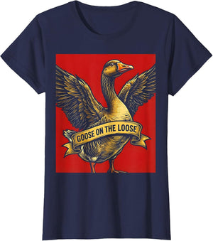 Silly Goose on the Loose Funny Goose Design