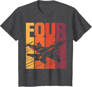 Military Fighter Jet Retro Four Year Old Boys 4th Birthday