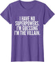 Superhero Villain Funny Hero Comic Nerds & Geeks