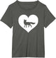 A Cute Purple or Pink Fox , Women's Plus, Asphalt Grey, 6X