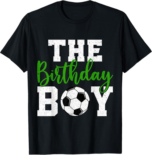 The Birthday Boy Matching Family Soccer Birthday