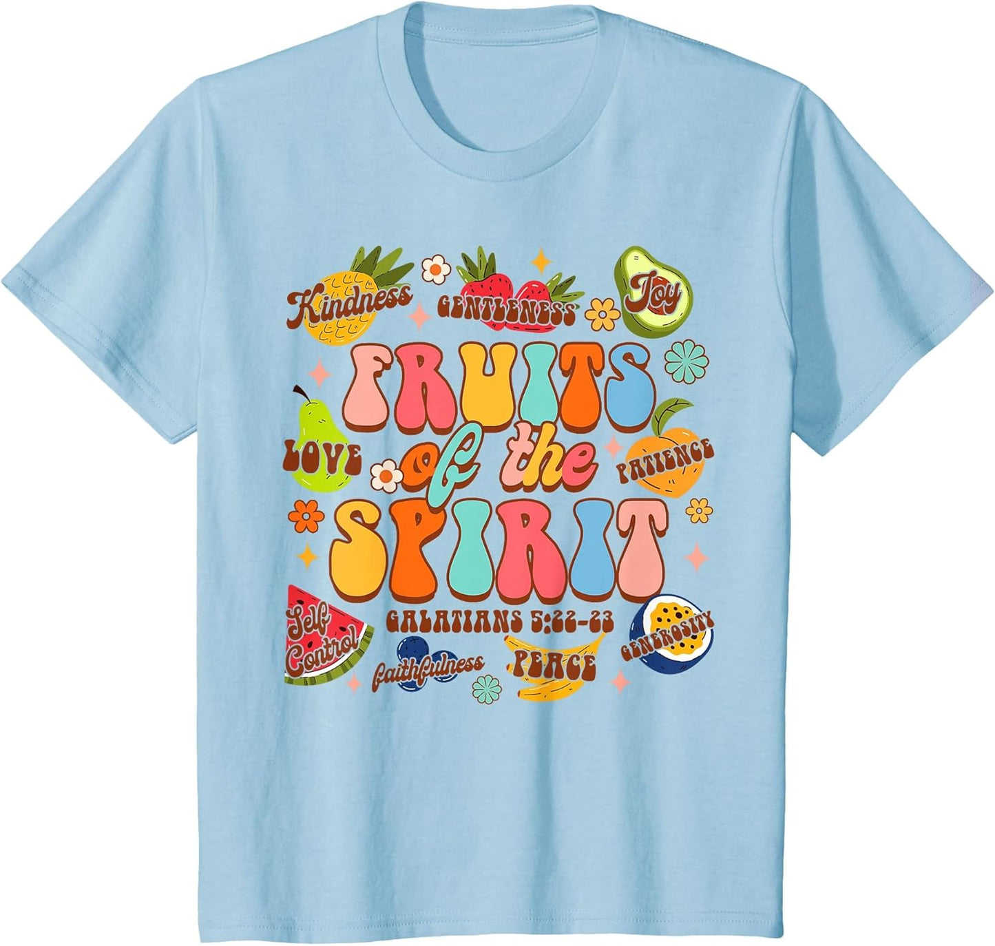 Kids Christian Jesus God Religious Baby Fruits of The Spirit