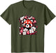 Kawaii Red Panda Japanese Cherry Blossoms Sakura Flower Art