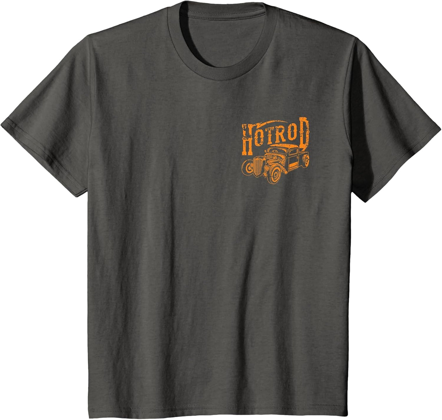 Hotrod Car Automotive Nostalgia Distressed Retro Design