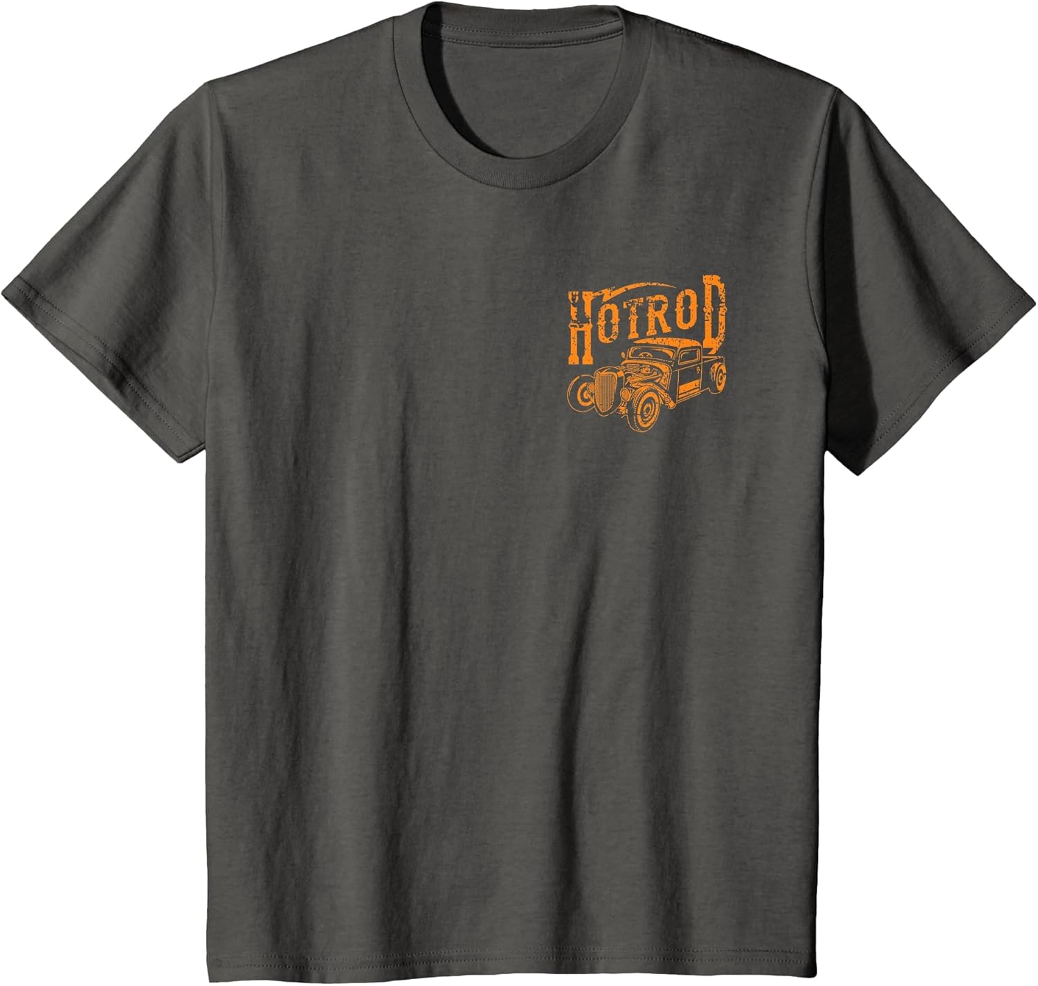 Hotrod Car Automotive Nostalgia Distressed Retro Design