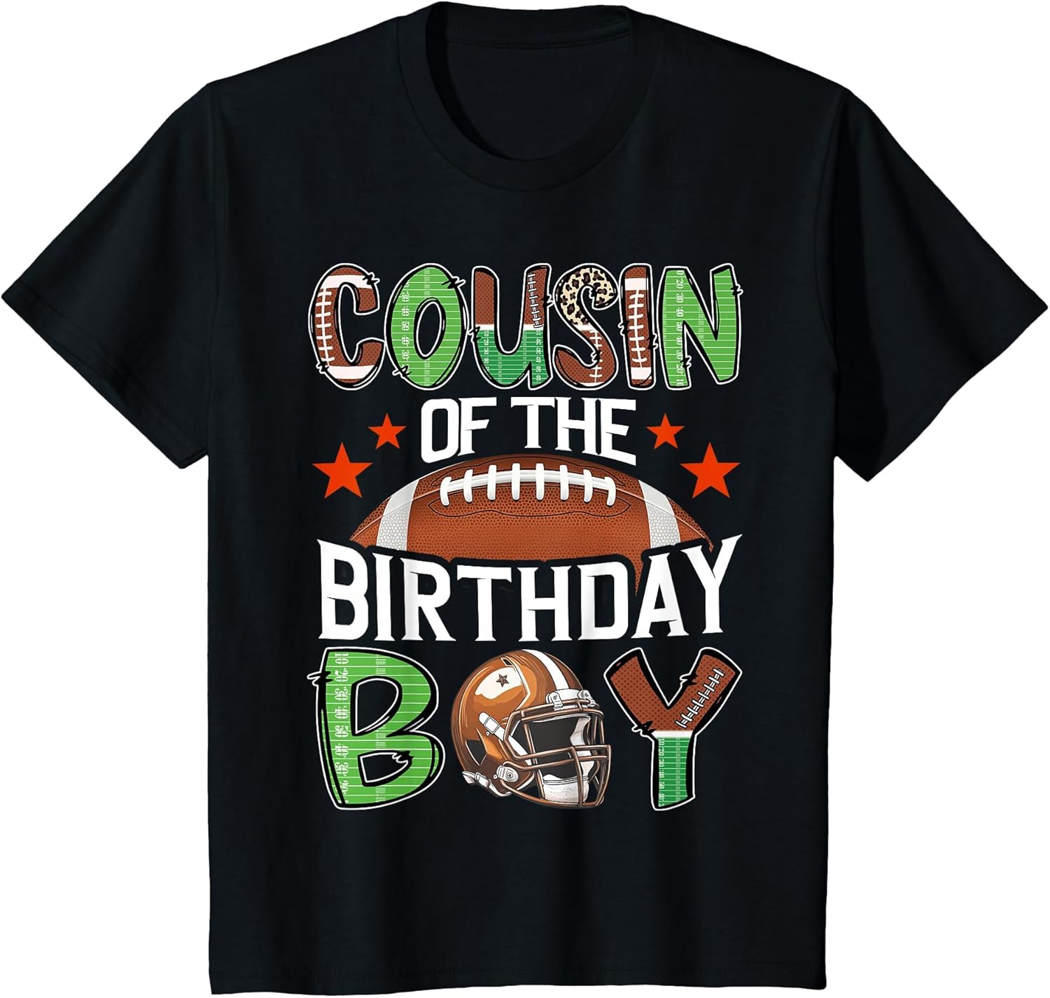 Cousin of The Birthday Boy Game Day Football