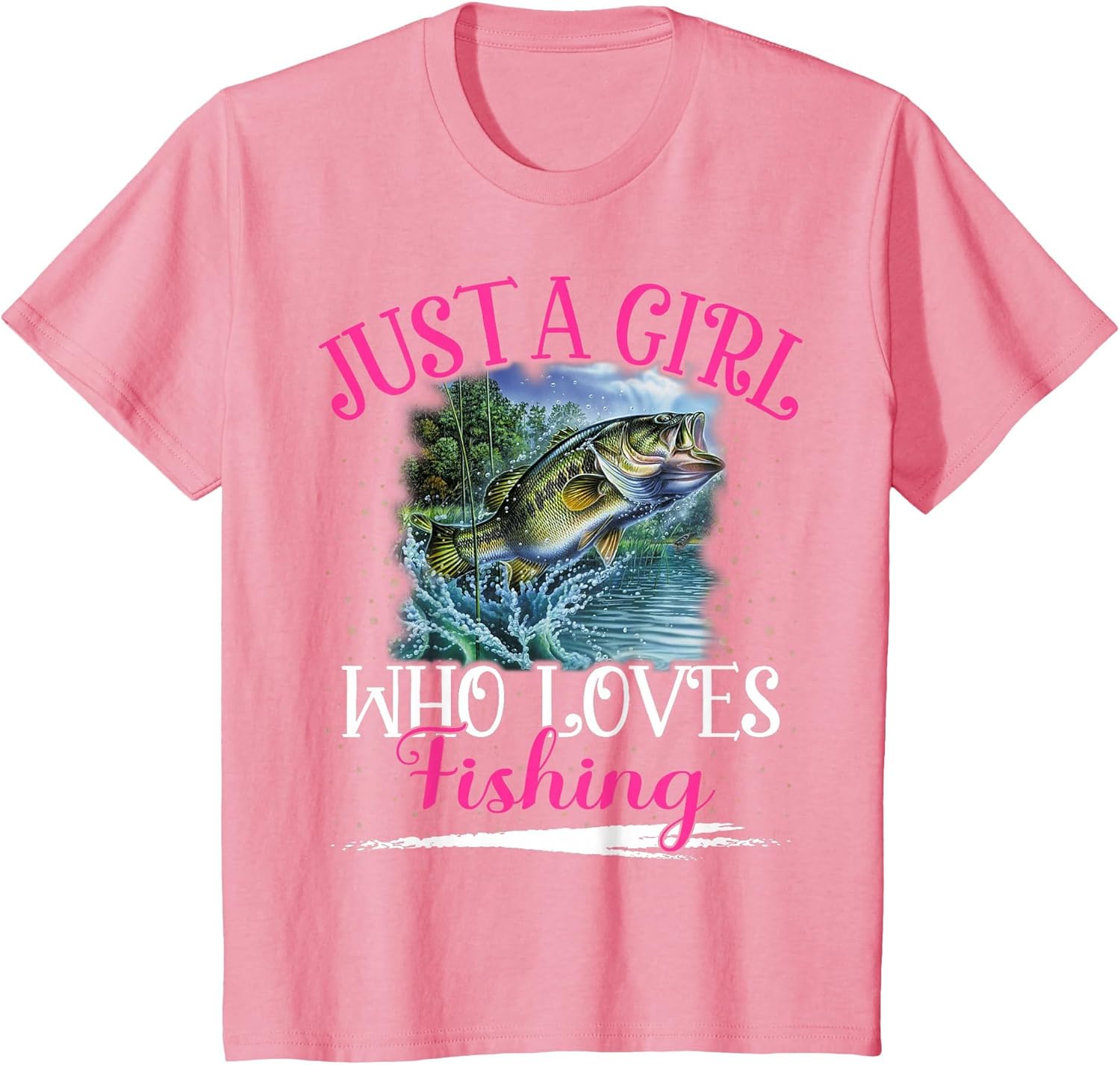 Just A Girl Who Loves Fishing Girls