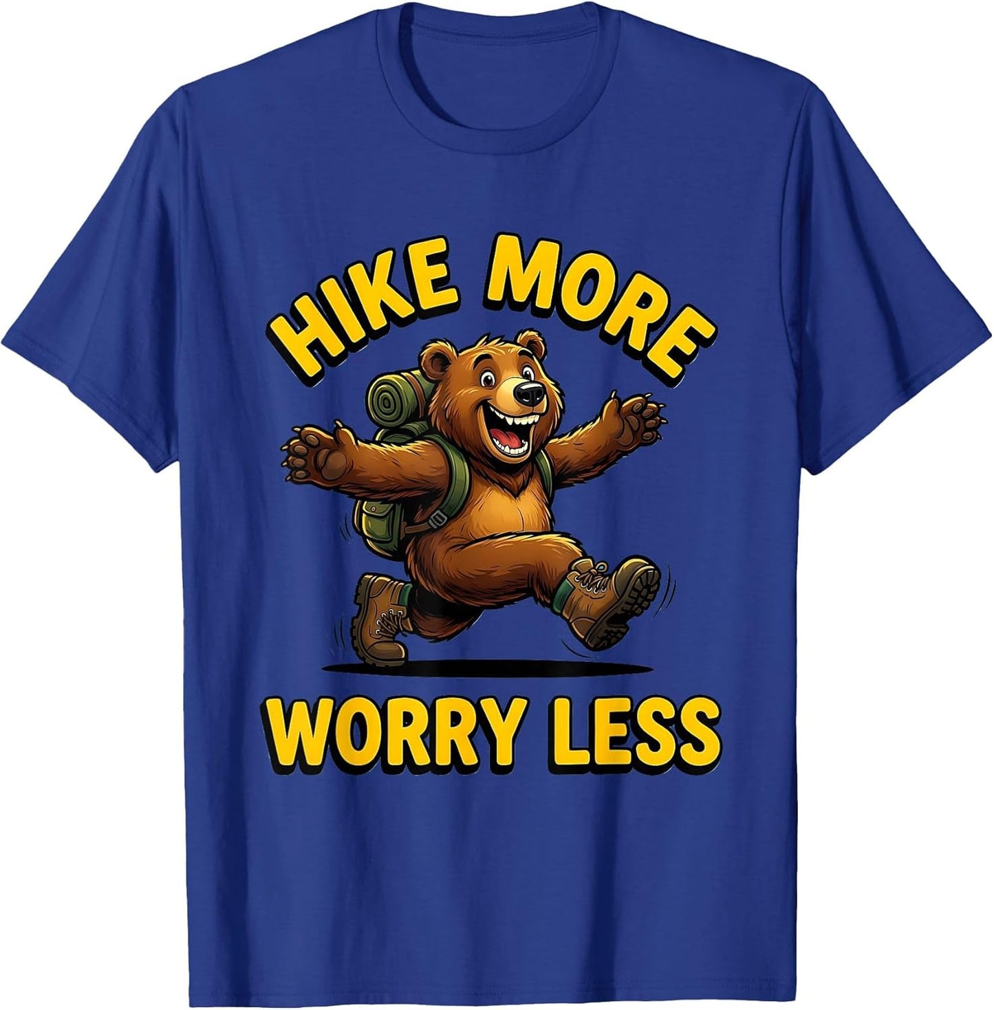 Hike More Worry Less Outdoor Adventure Design