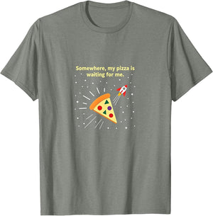 Pizza Lover's Space Adventure: Waiting for My Slice