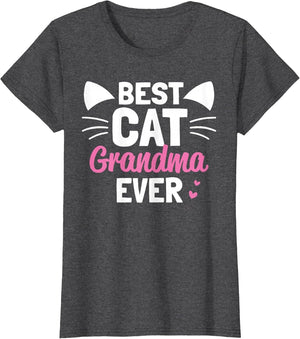 Best Cat Grandma Ever Funny Mother's Day Cat Lover