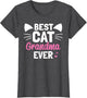 Best Cat Grandma Ever Funny Mother's Day Cat Lover