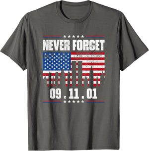 Never Forget September 11 2001 Memorial Day American Flag
