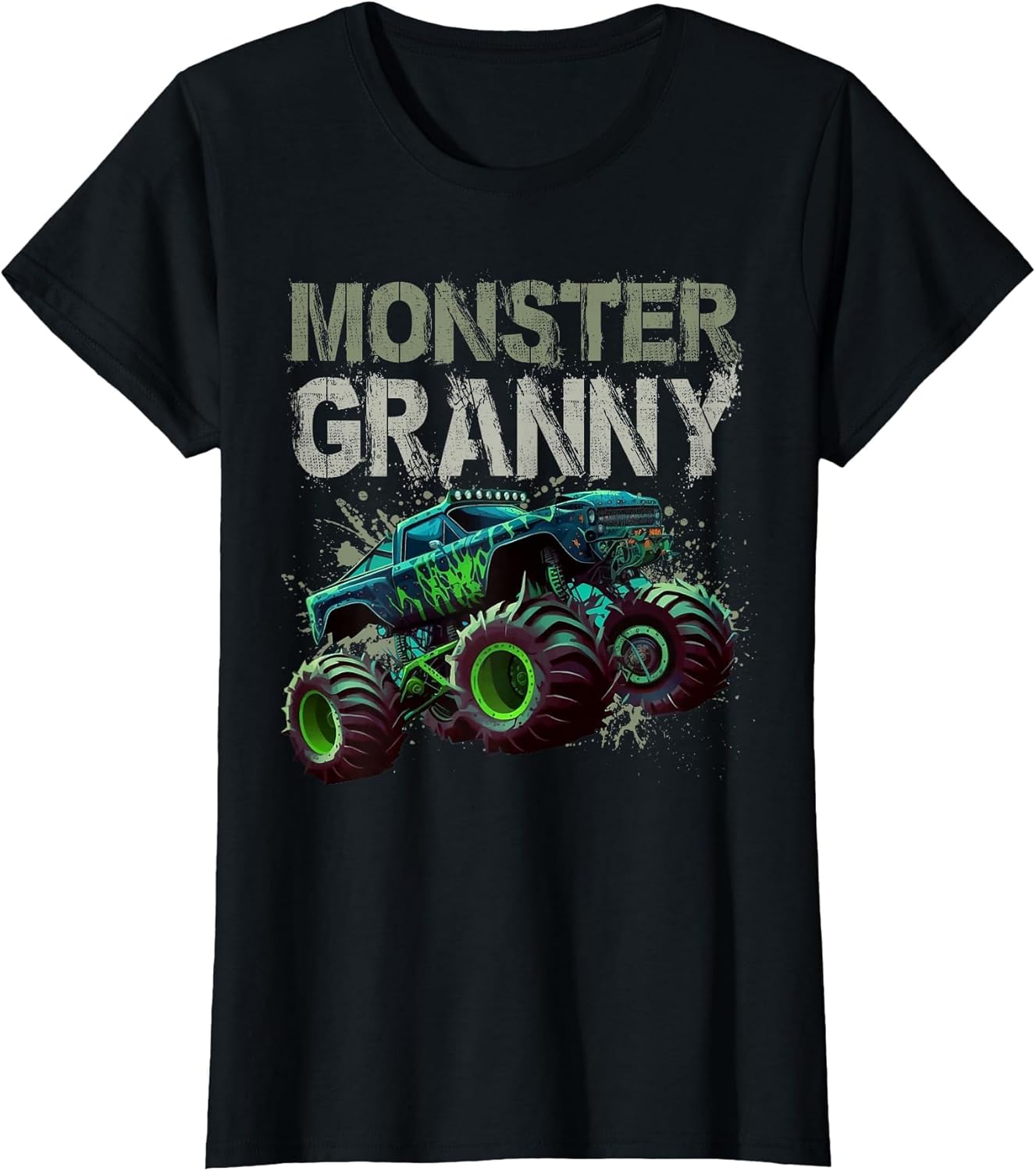 Monster Truck Granny Family Matching Monster Truck Lovers