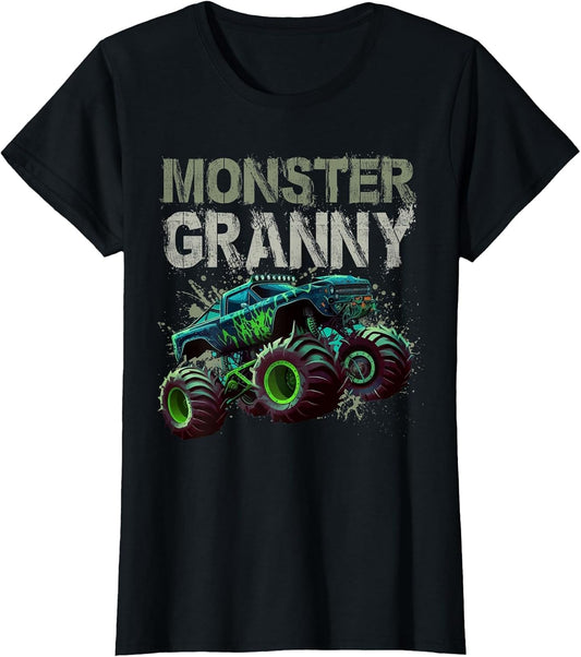 Monster Truck Granny Family Matching Monster Truck Lovers
