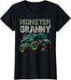 Monster Truck Granny Family Matching Monster Truck Lovers