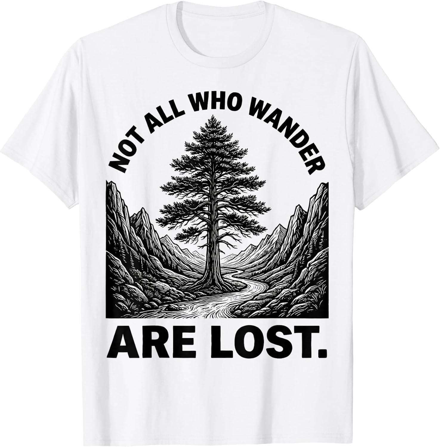Not All Who Wander Are Lost National Parks Design