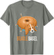 Beagle Dog Bagel Bread Pun Funny Animals