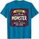 Momster Warning - Needs Space and Wine - Funny Mom Gift