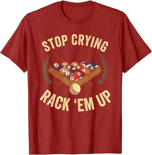Funny Billiards Clothing Pool Players Apparel Snooker