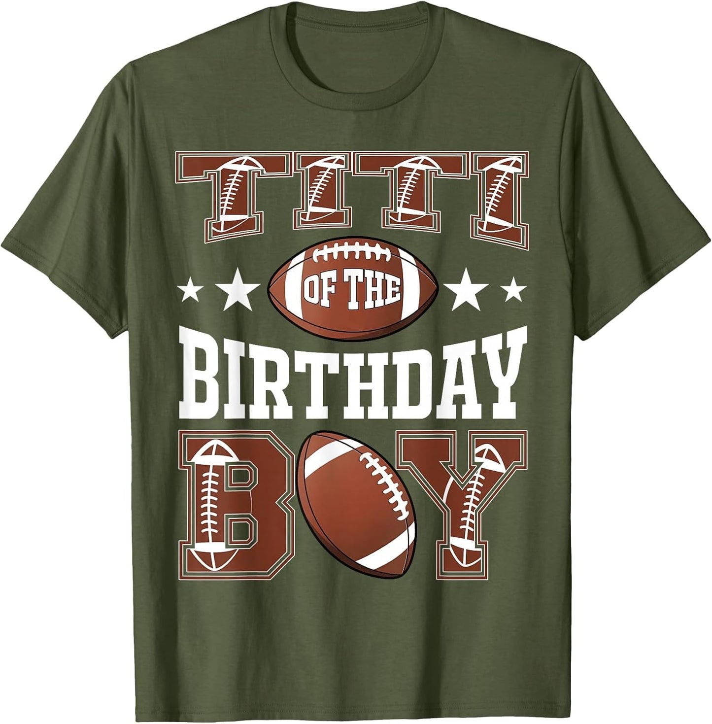 Titi of The Birthday Boy Football Game Day