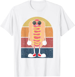 Cool Hot Dog Fast Food Sunglasses Weiner Foodie Retro Hotdog