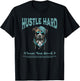 Hustle Hard Secure Your Grind Pitbull Dog Men Women