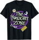 The Twilight Zone Title Halloween Spiral Door Purple