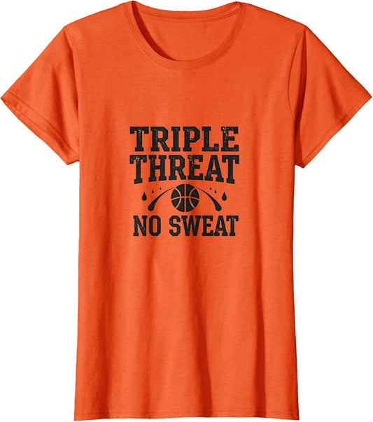 Triple Threat No Sweat Basketball Women Design