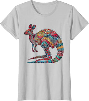 Australian Aboriginal Kangaroo Funny Animal Lover Australia