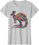 Australian Aboriginal Kangaroo Funny Animal Lover Australia