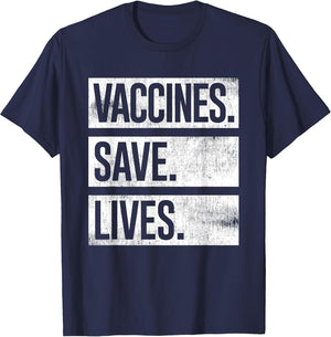 Cool Distressed Pro Vaccine - Vaccines Save Lives