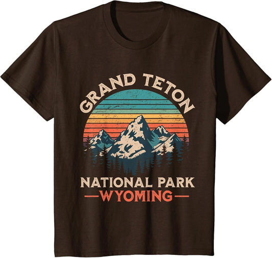 Grand Teton National Park Wyoming Vintage