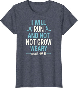 I Will Run and Not Grow Weary Isaiah 40 31 Bible Running