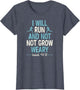 I Will Run and Not Grow Weary Isaiah 40 31 Bible Running