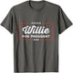Willie for President Retro Merch Sarcastic Humor Willie Fan