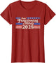 Any Functioning Adult 2028 Funny Retro Election Logo Vintage