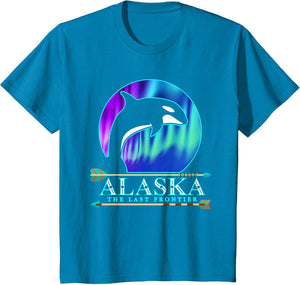Alaska State Pride Alaska Northern Lights Alaskan Orca Whale