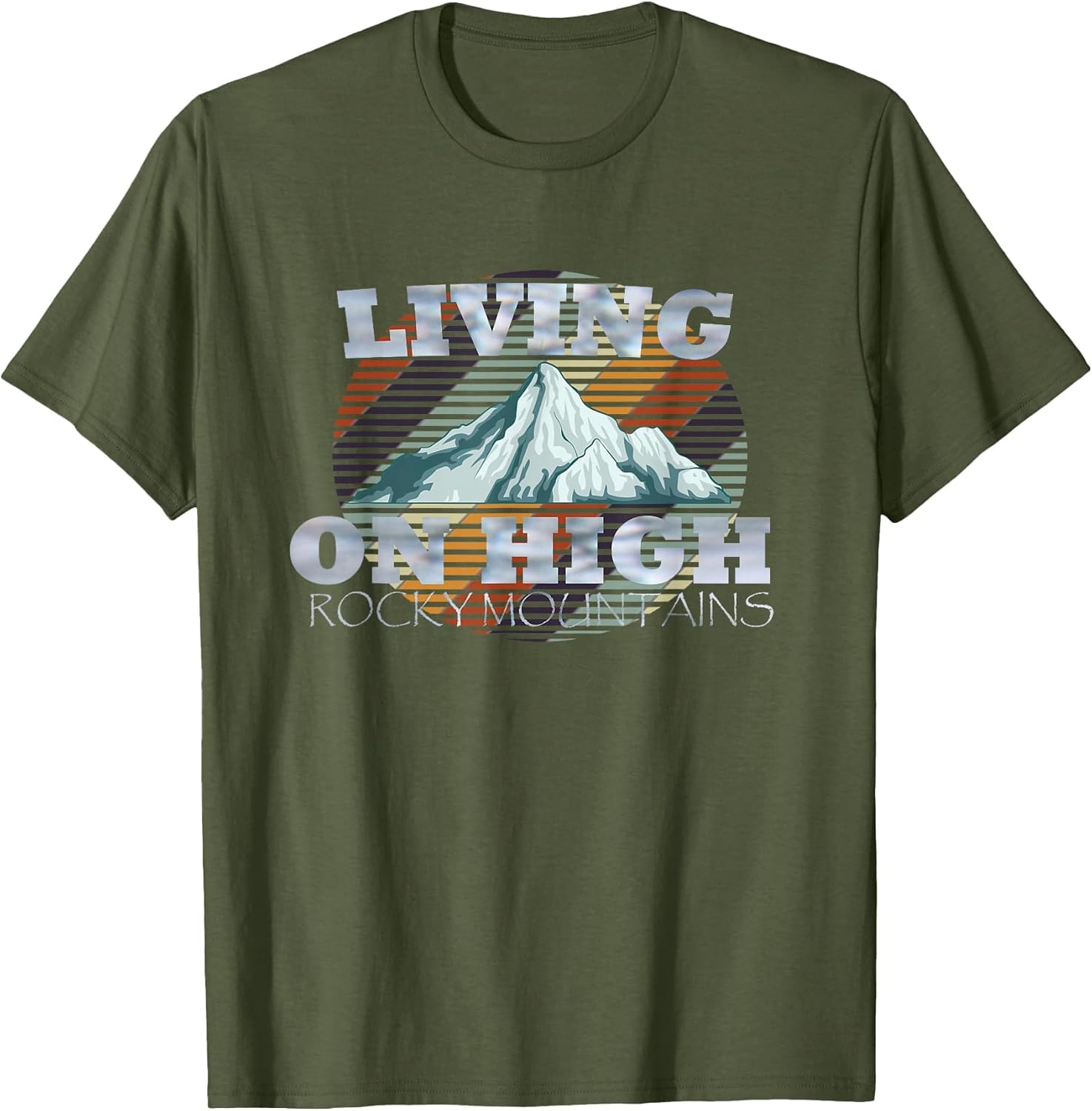 Vintage Living On High Rocky Mountains